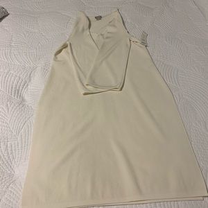 Elegant dress. Light cream color.